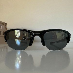 Oakley Half Jacket 1.0 Sunglasses (12-800) - Black Polarized Lenses